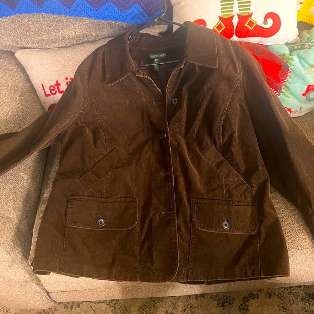 Corduroy jacket, men’s, or women’s large extra large